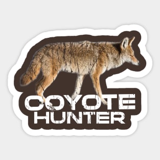 COYOTE HUNTING Sticker